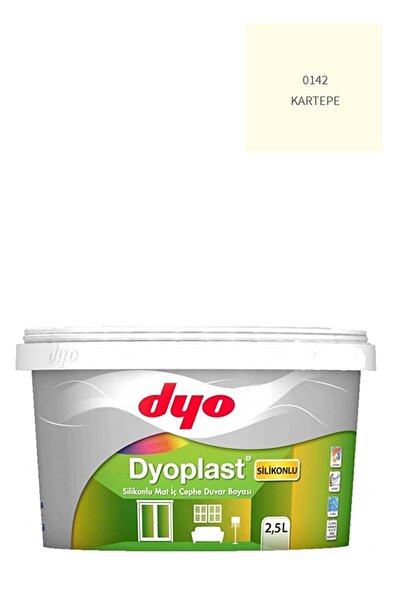 Dyo Plast Silikonlu Mat Iç Cephe Duvar Boyası 0142 Kartepe 2,5 Lt