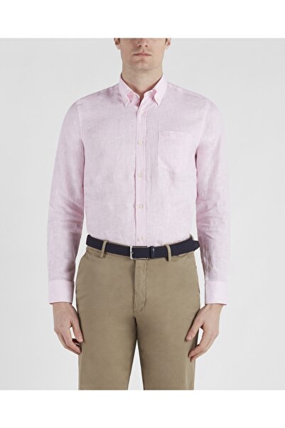 PAUL&SHARK Men's Pink Shirt