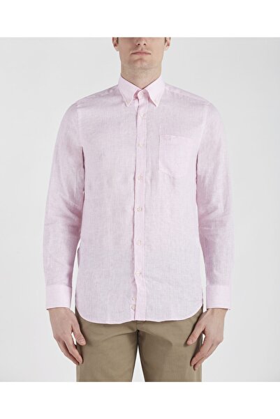 PAUL&SHARK Men's Pink Shirt