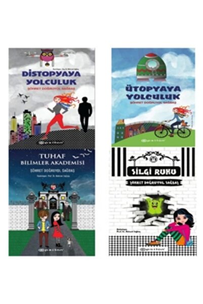 Epsilon Yayınevi Ütopyaya Yolculuk - Distopyaya Yolculuk - Silgi Ruhu / 4 Kit...