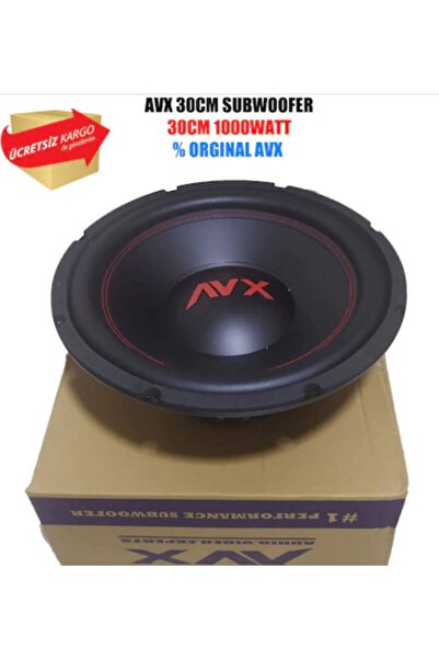 HİFİAUDİO Avx Ads Subwoofer Bass 1000w 250rms