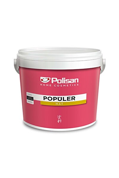 Polisan Popüler Plastik Iç Cephe Boyası 10 Kg Kadife Gri Ci-7624