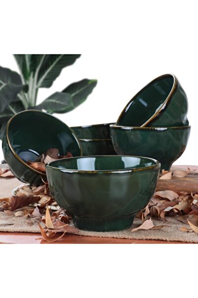 Keramika وعاء عضوي 15 سم راكتيف كايوجو أخضر فني