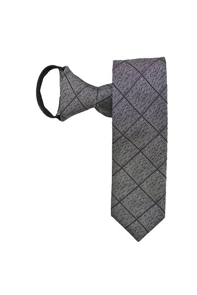 PROKRAVAT Checked Zippered Tie
