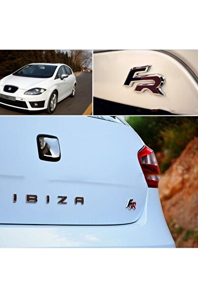 GARDENAUTO Seat Compatible - Fr 3d Metal Arma Logo Sk