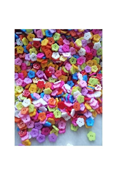 TUMİGURUMİ Πολύχρωμο κουμπί λουλουδιών 12 mm