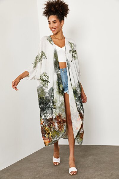 XHAN Kimono & Kaftan - Mehrfarbig - Regular Fit