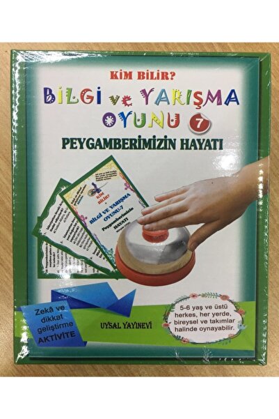 Uysal Yayınevi Kim Bilir 7, Bilgi Ve Yarışma Oyunu, Peygamberimizin Hayatı, S...