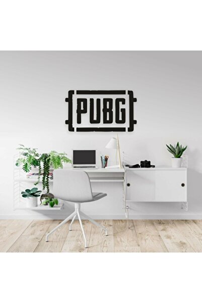 Genel Markalar Pubg Oyun Logo Ahşap Duvar Dekor Tablosu Duvar Süsü