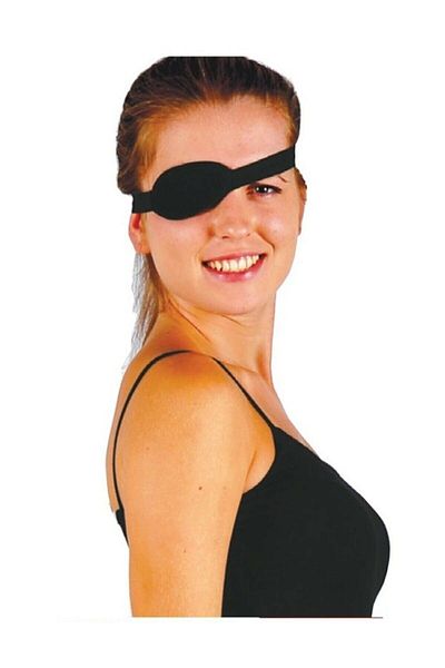 SİYAH 2 Pieces of Eye Cover Tape - Single Eye Pirate Tape
