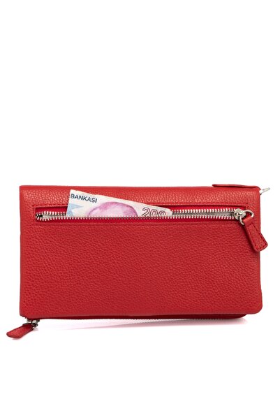 Tergan Kırmızı Deri Erkek Portföy Çanta 01632b8ı