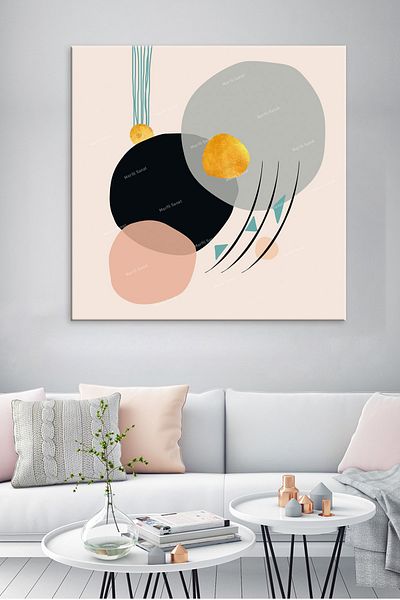Morfil Sanat Atölyesi Pictură artistică abstractă pe pânză