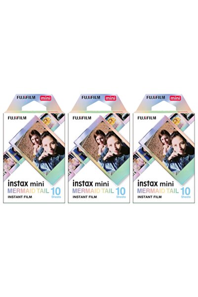 Fujifilm Instax Mini Mermaid Tail 10x3 Film Seti