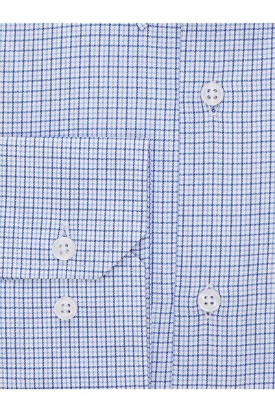 EMNANA Kareli Spor Slim Fit Gömlek