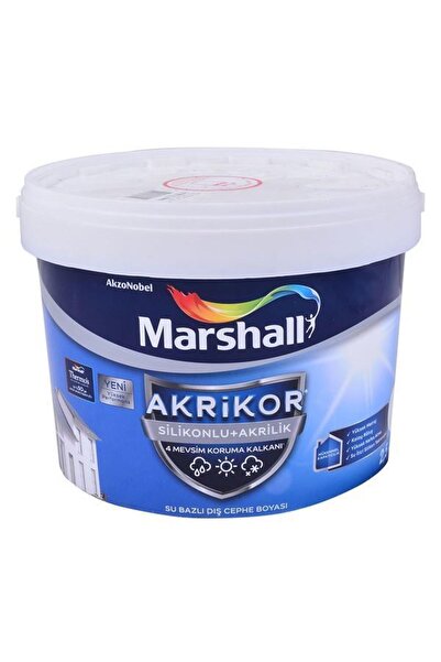 Marshall Akrikor Silikonlu + Akrilik Boya Buğday Tarlası 2,5 Lt. (3,5 Kg)