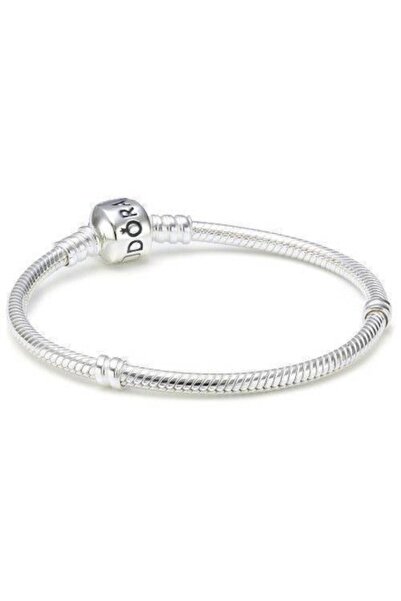 Worldshop Charm Uyumlu Yılan Bileklik, Tüm Boyutlar, Ahşap Kutu Içerisinde