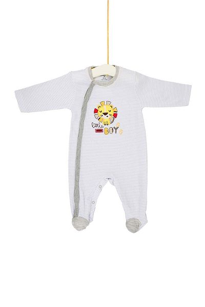 Aziz Bebe Baby Boy Long Sleeve Romper 0-6 Months Azz006692