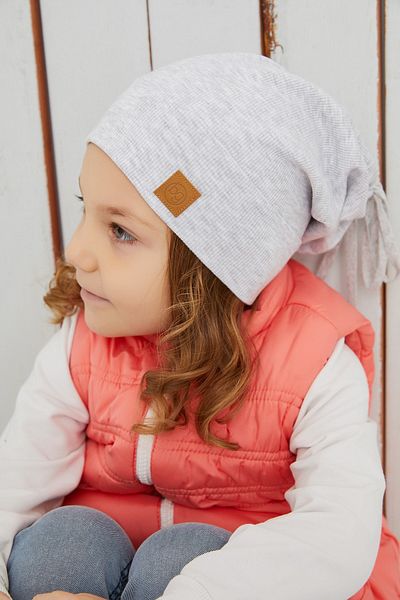 Babygiz Baby Girl Kid Melange Hat Beanie Handmade Comfortable Skin-Friendly 100% Cotton Camisole