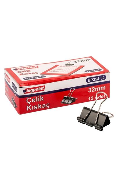 Bigpoint Ατσάλινος σφιγκτήρας 32 mm Κουτί 12 τεμαχίων