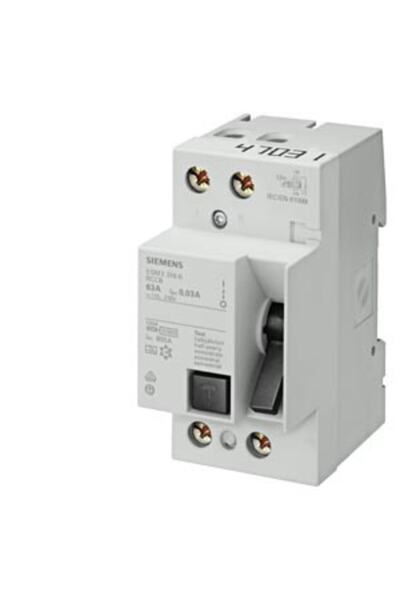 Siemens 5Sm3617-0 Kaçak Akım Koruma Şalteri 80 A, 300 Ma, Un Ac: 230 V Artık ...
