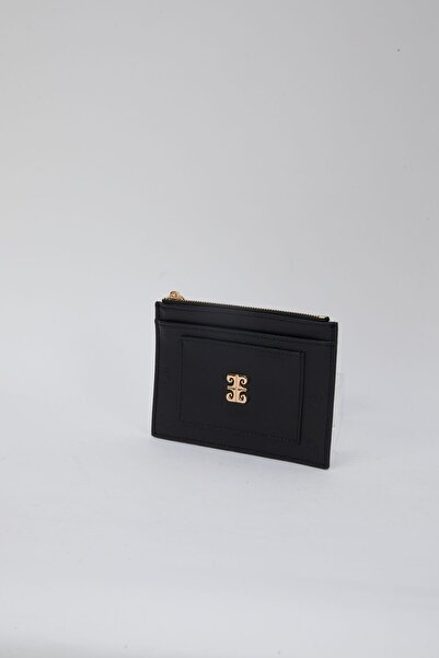 Pierre Cardin Print Siyah Kadın Cüzdan 06PO24Y1424