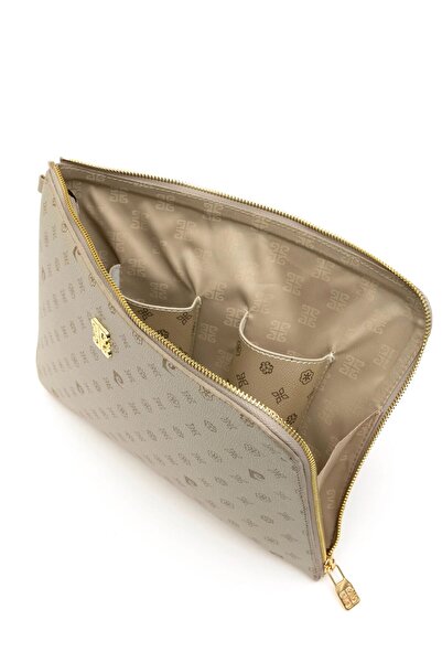 Pierre Cardin Latte Kadın Portföy & Clutch Çanta 05PO24Y1832