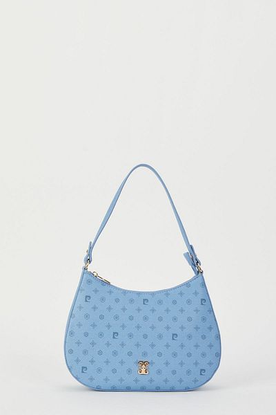 Pierre Cardin Blue Monogram Women's Shoulder Bag 05PO23Y1724