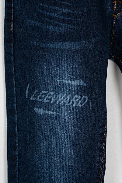 zepkids Lycra Blue Color Boy's Jean Trousers