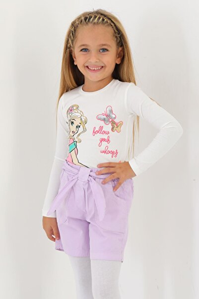 zepkids Lilac Color Girl's Sort