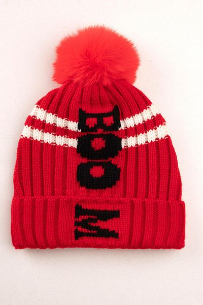 zepkids Striped Red Color Beret