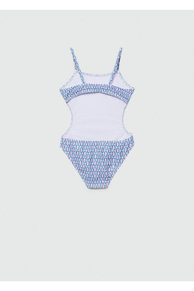 MANGO Kids Costum de baie albastru pentru copii
