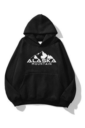 Trendiz Unisex Alaska Sweatshirt Hoodie Siyah Fiyat Yorumlar Trendyol