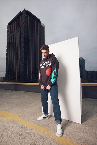 Trendiz Kanye Oversize Sweatshirt Hoodie Antacid Tr30027