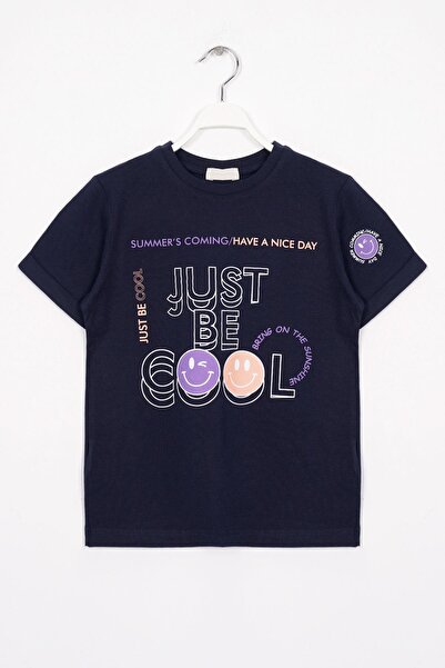 zepkids Just Be Cool - Дівчача синя футболка
