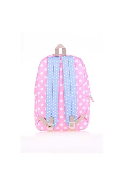 KAUKKO Colorful Backpack with 2 Colors - Dots K1486