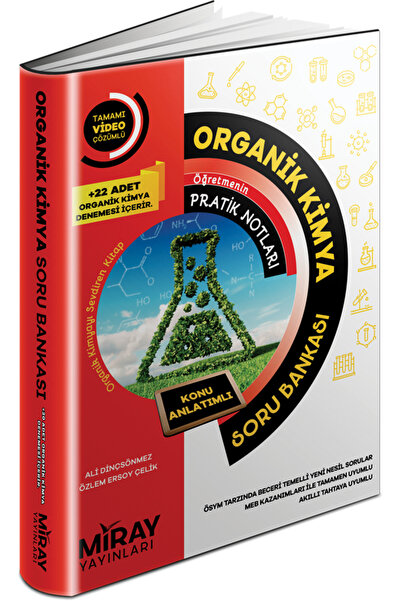 Miray Yayınları Kimya Soru Bankası Organik Ayt