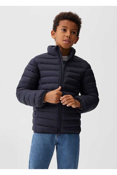 MANGO Kids Prošívaná bunda - pohodlný střih a stylový design