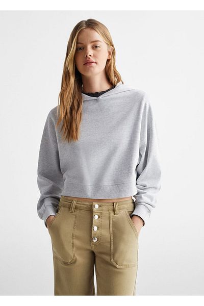 Mango Teen Κοντό φούτερ Koton
