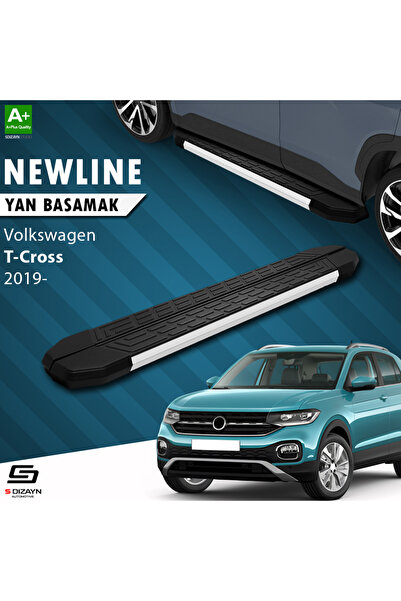 S Dizayn S-dizayn Vw T-cross Newline Aluminyum Yan Basamak 179 Cm 2019-2023