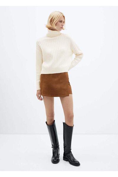 MANGO Woman High-Top Sweater