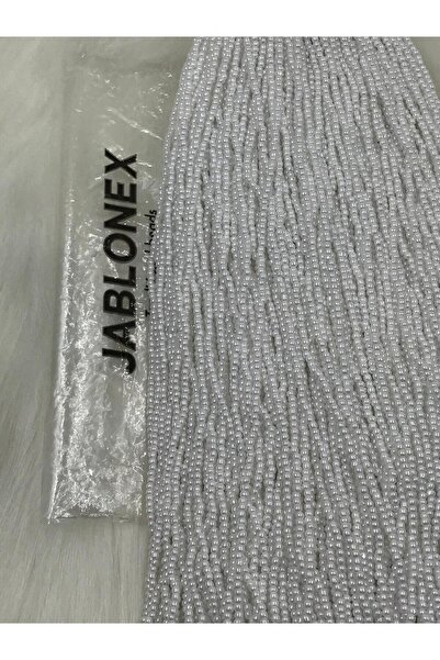 Caglar Accessories 0.11 Dizili (İnci Beyaz) Kum Boncuk)500 gram