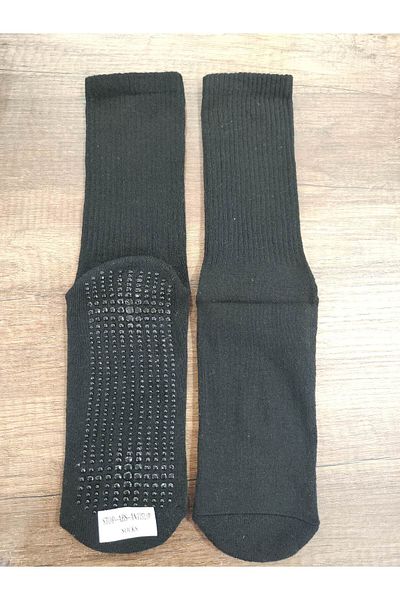 Leement socks Унисекс спортни чорапи с неплъзгаща се подплата - 4 чифта долна част, памучна основа, кърпа, противоплъзгаща подплата
