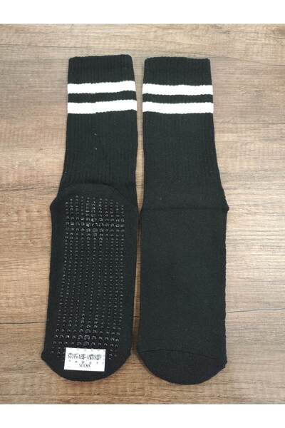 Leement socks Нехлъзгащи се унисекс спортни чорапи - 2 чифта долнище, памучна подметка, кърпа против приплъзване