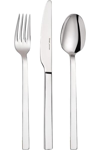 Hisar Belek 24 Piece 6 Person Fork Spoon Knife Set