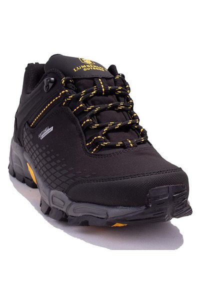 lumberjack Pantofi sport pentru bărbați ortopedici Black Flake - impermeabili