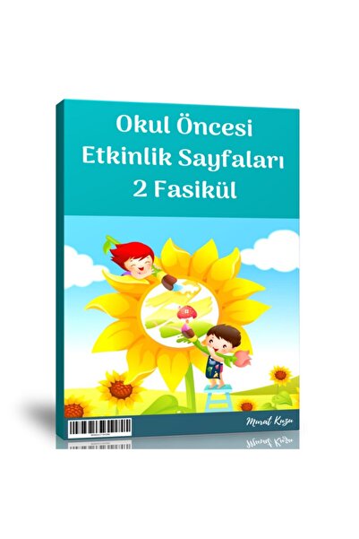 Enine Boyuna Eğitim Preschool Activity Sheets (2 Fasicules)