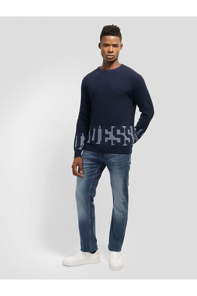 Guess Jacquar Deemer Cn Ls Outfit
