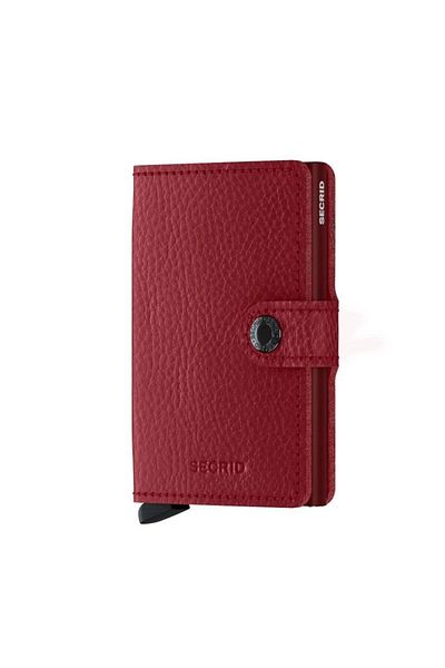 Secrid Premium Miniwallet Dusk Bordeaux – %100 Deri Cüzdan