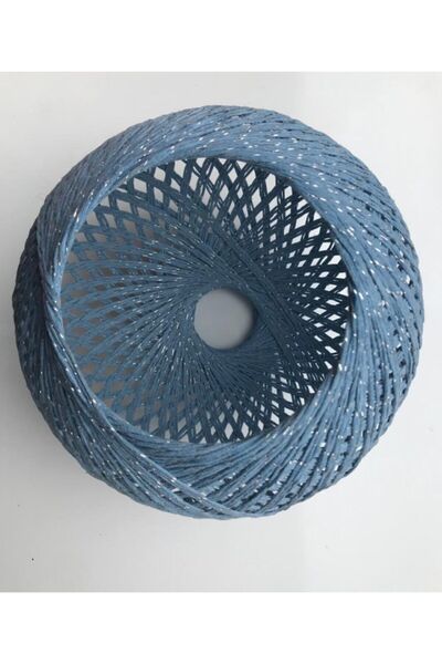 gökdağ group g g Renkli Avize Başlık (mavi) 22 Cm E27 Duy Uyumlu (askı Takımsız)