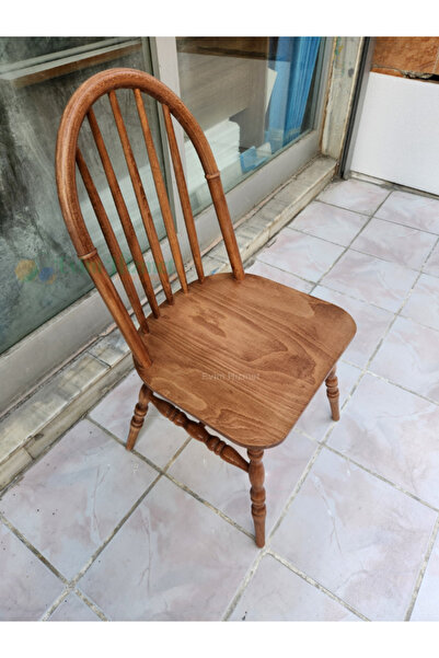 Evim Hizmet Eyfel Ceviz Ada Sandalye - Montaj Dahil - Güvenli Teslimat